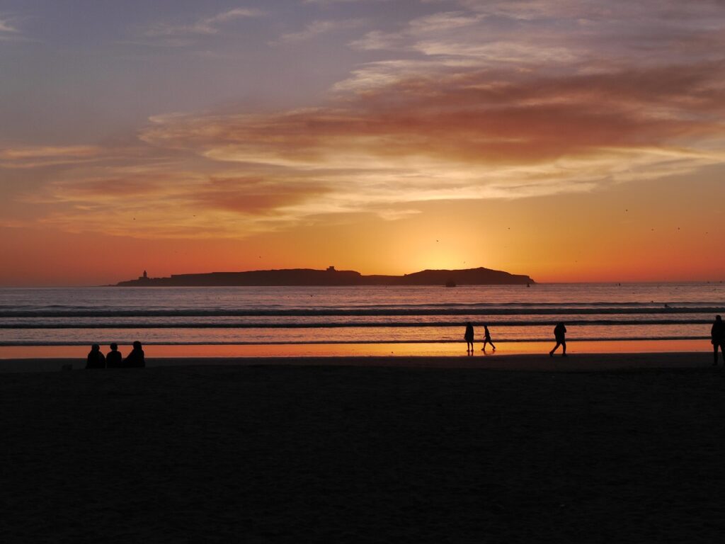 beach, essaouira, morocco, travel, sunset, sea, nature, africa, landscape, sky, essaouira, essaouira, essaouira, essaouira, essaouira
